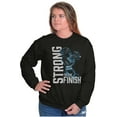 thumbnail image 3 of Popeye Sailor Strong To The Finish Sweatshirt for Men or Women Brisco Brands S, 3 of 6