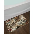 thumbnail image 2 of Ambesonne Leopard Print Bath Mat, Abstract Blend Earthy, 30.2" x 20", Pastel Brown Forest Green, 2 of 3
