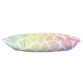 thumbnail image 3 of Everything Comfy Giraffe Print Decorative Pillow, 16x6 Inch, Pastel Gradient,, 3 of 4