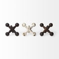 thumbnail image 3 of Mercana Industrial Set Of 3 Metal Decor With Brown Finish 57164, 3 of 9