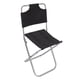 thumbnail image 3 of Silla plegable de tela transpirable, silla de pesca portátil con respaldo pequeño para acampar, barbacoa, mochilero, 3 of 8