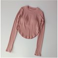 thumbnail image 2 of Camiseta deportiva de manga larga sin costuras para mujer, camiseta sin mangas para Yoga, gimnasio, entrenamiento, ejercicio, camisola, 2 of 6
