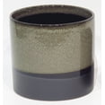 thumbnail image 1 of Gray And Black Ceramic Planter, 1 of 1