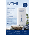 thumbnail image 3 of NATIVE Ocean Air & Suede Aluminum Free Deodorant Stick, Paraben Free, 2.65 oz, 3 of 5