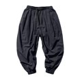 thumbnail image 5 of Ruyang Toddler Baby Boys Drawstring Harem Pant Lightweight Loose Fitting Sports Pants Kids Solid Breathable Casual Sweatpant, 5 of 6