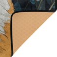 thumbnail image 4 of Non-Slip Area Rug 36"x24" Indoor Washable Floor Mats Carpet Printed for Living Room, Bedroom, Home Decor Orange Cat with Blue Eyes, 4 of 7