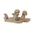 thumbnail image 1 of Estatua de lectura para niños, escultura de lector de libros, figura de lectura, piedra arenisca coleccionable, adorno creativo, arte para decoración Niño y niña, 1 of 9