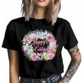 thumbnail image 3 of Camisetas para hombre con diseño de flores, huevos de Pascua y mariposas, de manga corta, informales, con gráficos para adolescentes, niños y hombres., 3 of 8