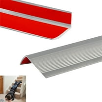 HXRH Stair Edge Trim Protector, Self Adhesive Rubber Edge for Staircase Step ,1x2x39.4In, 1Pack