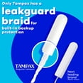 thumbnail image 4 of Tampax Pearl Tampons with LeakGuard Braid, Light Absorbency, 100 Count, 4 of 12