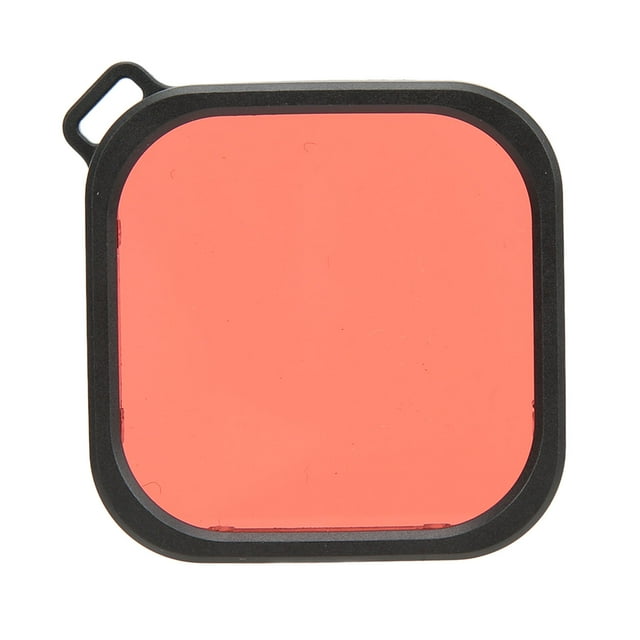 Waterproof Case Dive Filter For 8 Action Camera, Sport Camera Waterproof Housing Shell Filters With Fixed Rope For Outdoor Activities, Water Diving, Surfing, Snorkeling