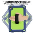 thumbnail image 5 of FIEWESEY for Nokia T20 Tablet Case,Heavy-Duty Drop-Proof Shock-Resistant Kids Friendly Rugged Cover for Nokia T20 (Model:TA-1392 TA-1394 TA-1397)+Screen Protector(Navy/Green,1 Pcs), 5 of 6