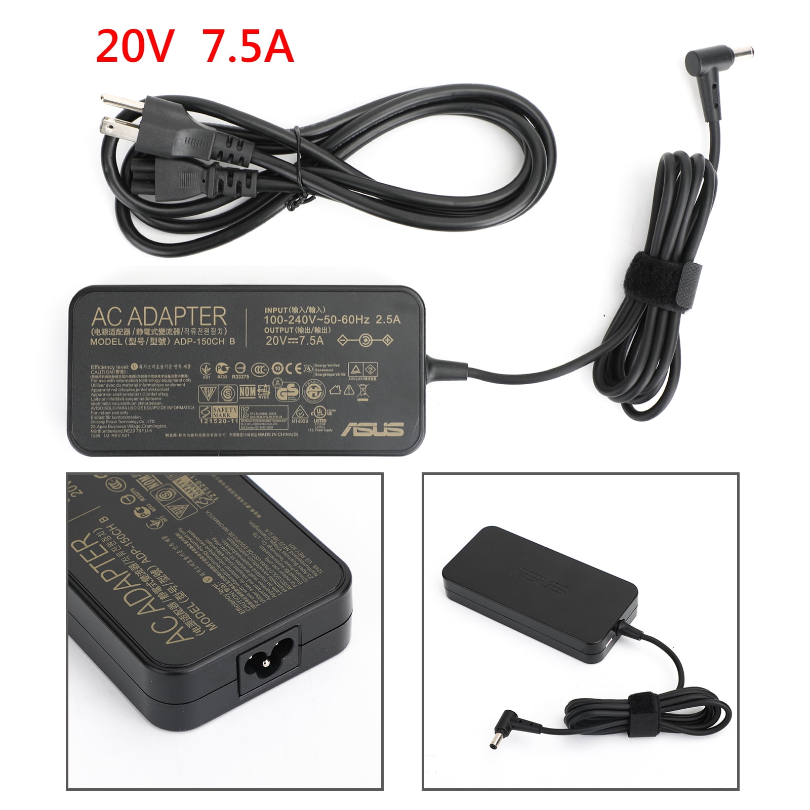 Mad Hornets v 7 5a 6 0 3 7mm Charger Ac Adapter Adp 150ch B A18 150p1a For Asus Fx95g Walmart Com Mad Hornets v 7 5a 6 0 3 7mm Charger Ac Adapter Adp 150ch B A18 150p1a For Asus Fx95g Walmart Com