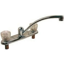 Delta Kitchen Faucet Two Handle Lead Free Chrome With Spray