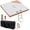 Orange & White, variant on Garvee Inflatable Floating Dock 6 ft x 5 ft, 5.9 inch Thickness None-Slip PVC Surface, Orange & White