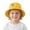 1-Yellow1282, variant on Oiyii Infant Boys Playful Bucket Hats Dinosaur‑Printed Toddler Sun Hats, Yellow