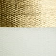 thumbnail image 2 of DII Durable Woven Striped Storage Bin with Rope Handles, Large Cube, 16x16x16", Gold, 2 of 5