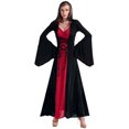 thumbnail image 4 of Disfraces de Halloween 2024 Vestido de una pieza sexy para mujer Disfraz de Halloween Uniforme de juego Capa de palacio para damas europeas y americanas Disfraz de bruja, 4 of 5