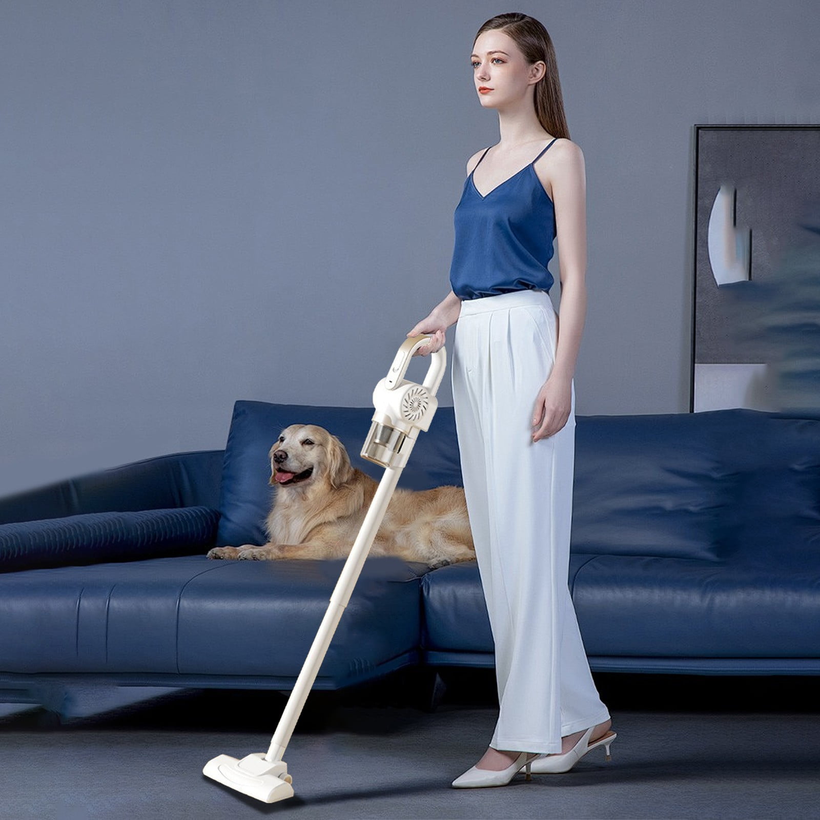 YZEGDCH Floor Care ,Lightweight Handheld Vacuum Cleaner Wireless Handheld Vacuum Cleaner Multifunctional Household Bed Large Suction Car Vacuum Cleaner