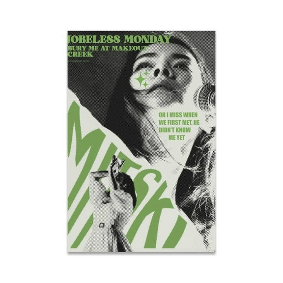 Mitski Poster Album Cover Posters for Room Aesthetic Canvas Wall Art for Bedroom, Dorm, Office, Bathroom Decor, Gift Idea