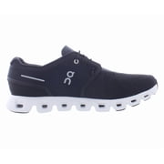 On-Running Cloud 5 Black/White Mens Casual Running Sneakers