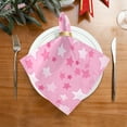 thumbnail image 2 of GZHJMY Valentine's Day Star Cloth Napkins 4 Pack - 20x20In Soft Washable Dinner Napkin Home Decor Napkin for Dinners Weddings Cocktail Kitchen Decorative Washcloths, 2 of 7