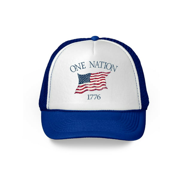 Awkward Styles - Awkward Styles USA Flag Hat American Trucker Hat One ...