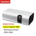 thumbnail image 1 of Proyector Lenovo Proyector Lenovo P200 Sistema Android 1080P HD Proyección clara 200ANSI LED 20000H Vida útil Corrección trapezoidal vertical Portátil Mini Home Media Player Video Beamer Lenovo Proyector, 1 of 7