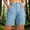 Light Blue, variant on Jerdar Women's Hiking Cargo Shorts Quick Dry Lightweight for Outdoor Golf Fishing Outdoor Casual with Multi Pockets L