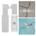 WSTEER 1 Set Crack Rulers Crack Width Scale Ruler Measuring Ruler for