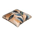 thumbnail image 3 of Multi-Size Linen Sofa Pillow Cover Invisible Zipper Open And Close Strong Use For Sofa Chair Garden Sofa Car Abstract Leaves (8) 18"X18", 3 of 8