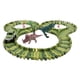 thumbnail image 2 of Pista De Coches De Carreras De Dinosaurios, Pistas Flexibles, Pista De Carreras De Dinosaurios Segura, Juguetes Eléctricos, Diversión Infinita, Vívida Para Niños Pequeños, 2 of 7