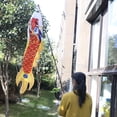 thumbnail image 6 of NIBOLOG Windsock Foldable Dragon Pattern Fabric Outdoor Rich Color Dragon Wind Flag for Porch, 6 of 7