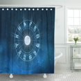 thumbnail image 1 of ABPHQTO Astrología Signos del zodiaco New Age Horóscopo Universo Espacio Cortina de ducha 160x180 cm, 1 of 1