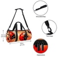 thumbnail image 5 of Seven Starred Ladybird Multi-Functional Bag, Ideal for Yoga, Basketball, Swim, and Soccer. 17.7 Inches, Interior Zipper Pocket, Large Capacity, 5 of 6