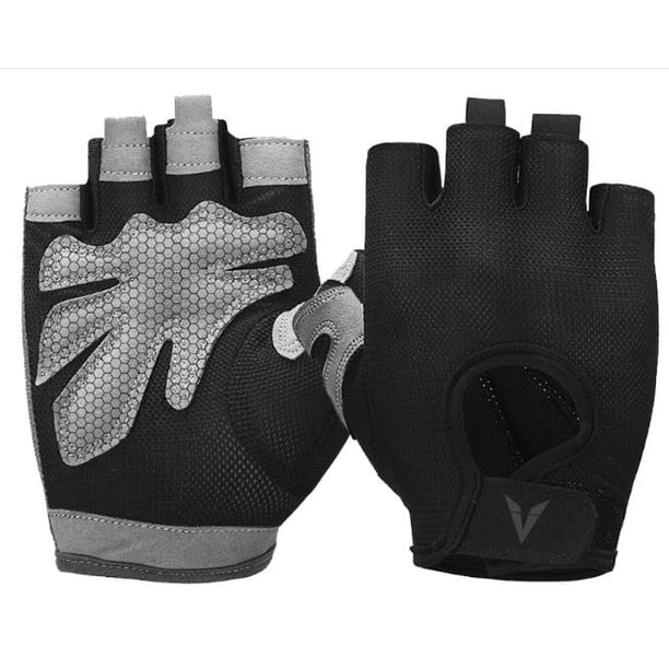 Veidoorn-guantes de gimnasio profesionales para levantamiento de pesas, transpirables, para ejercicio, entrenamiento deportivo, Fitness, ciclismo, hombre y mujer Fivean Guantes deportivos