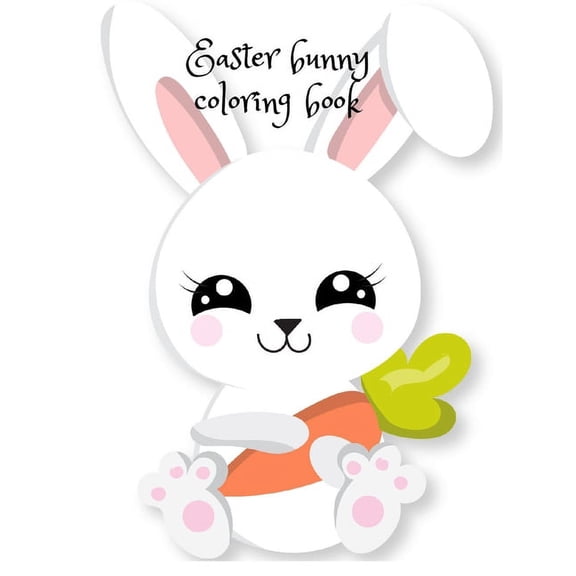 Easter bunny coloring book, (Paperback)