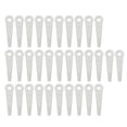 thumbnail image 2 of Cuchillas para cortadora de césped, 32 piezas, cuchillas de corte de plástico, repuesto de cuchilla para cortacésped, accesorios para cortacésped, máxima comodidad, 2 of 8