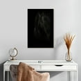 thumbnail image 2 of Elephant Stock Black Pearl Wall Art - Vertical Canvas Wall Art - Living Room Wall Decor - Animal Canvas - Black And Gray Decor By Photoinc Studio - 16" x 24", 2 of 4