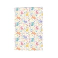 thumbnail image 6 of Wukai Flower Color Rabbit Print Garden Flag 12.5x18 Inch Double Sided Sun-resistant Rain-resistant, Wrinkle-resistant Colorfast(Only Flag), 6 of 7