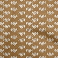 thumbnail image 1 of oneOone Velvet Dark Mustard Fabric Asian Block Sewing Material Print Fabric By The Yard 58 Inch Wide, 1 of 4