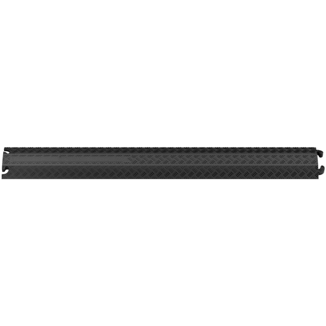 KFFKFF Trio Cable Guard Ramp Kit, Can Bear Up to 2,000 lbs Per Axle, Robust Wire Safety for Areas with Frequent Pedestrian Movement, for Inside and Outside, Residence, Office, Storage Facility
