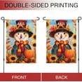 thumbnail image 4 of Welcome Fall Garden Flag Vertical Double Sided 12x18inch Snowman Sunflower Pumpkin Small Garden Flag for Outside Farmhouse Seasonal Holiday Yard Decor, 4 of 6