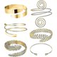 thumbnail image 1 of 6 Pcs Arm Cuffs, Upper Arm With Cuff Blets,adjable Arm Set, 1 of 5