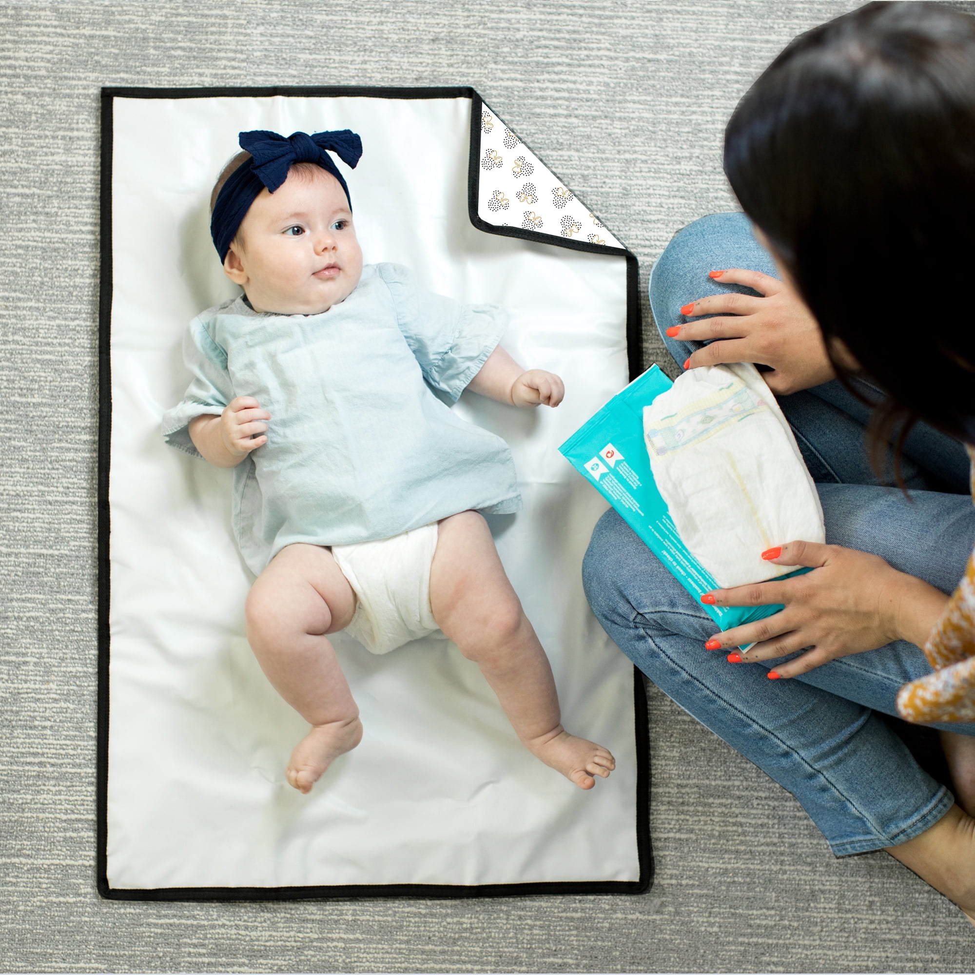 Disney Baby by J.L. Childress Full Body Portable Changing Pad