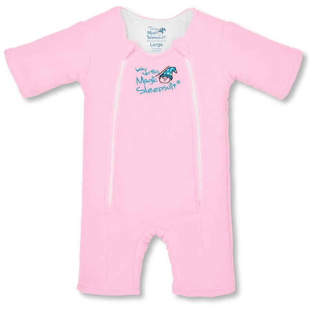 Pijama Merlin's Magic de microforro polar para bebé, 6 a 9 meses, color rosa