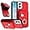 Red, variant on Case for Motorola Moto G Power 5G 2024 Case with Card Holder Magnetic Clasp Flip Folio with Ring Stand Durable Leather Wallet Case Women Shockproof Cover for Moto G Power 5G 2024 Red YBK