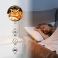 thumbnail image 3 of 12 Inch Wall Clock Battery Operated Silent Clock Decorative for Office, Kitchen, Outdoor, Living Room，Cute Red Fox Sleeping in The forest Lovely Pattern, 3 of 4