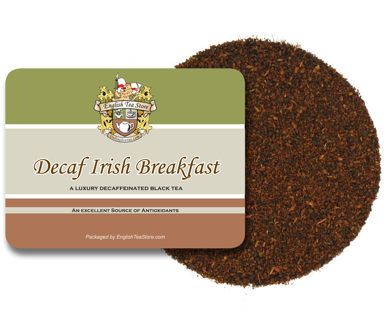 English Tea Store CO2 Decaffeinated Irish Breakfast Tea Loose Leaf