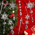 thumbnail image 4 of Christmas Pendant Accessories for Tree and Window Decoration Product Hangs 1 Christmas Pendant Accessories Christmas Tree Decoration Pendant Garden Window Decoration, 4 of 7